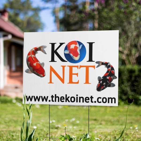 KoiNet Yard Sign
